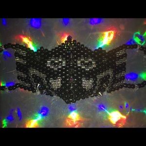 LG Black Spiked Kandi Mask